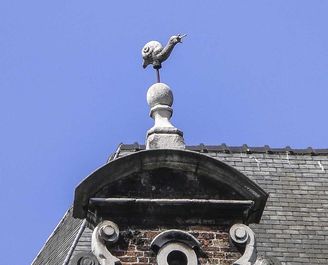 Snail House Building - Bruges