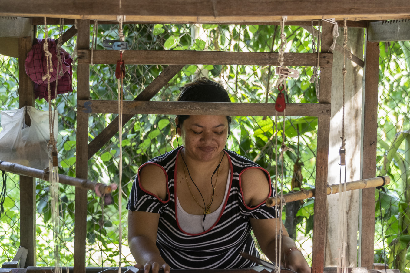 Koh Oknha Tey - Silk Making