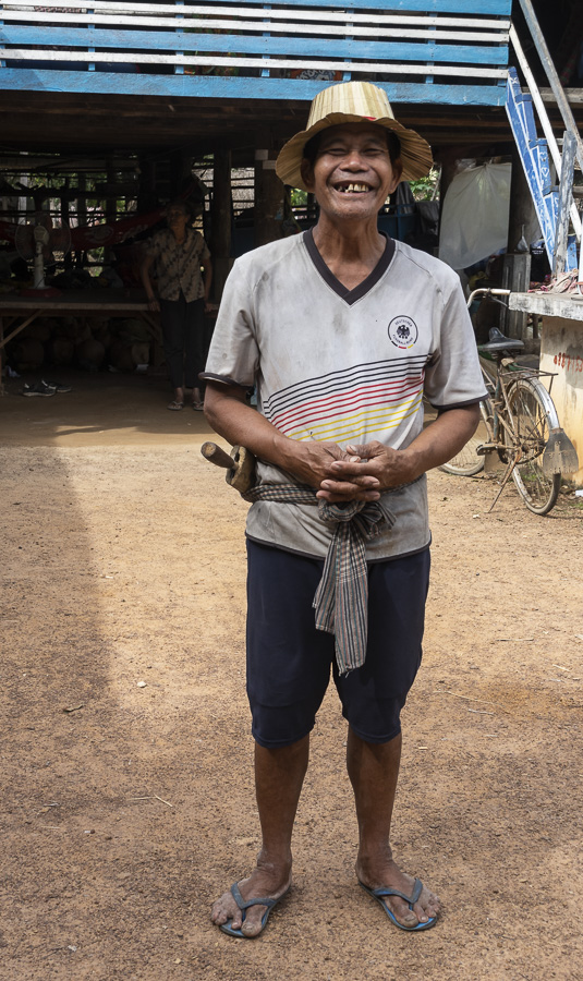 Collecting Palm Oil - Kampong Chang