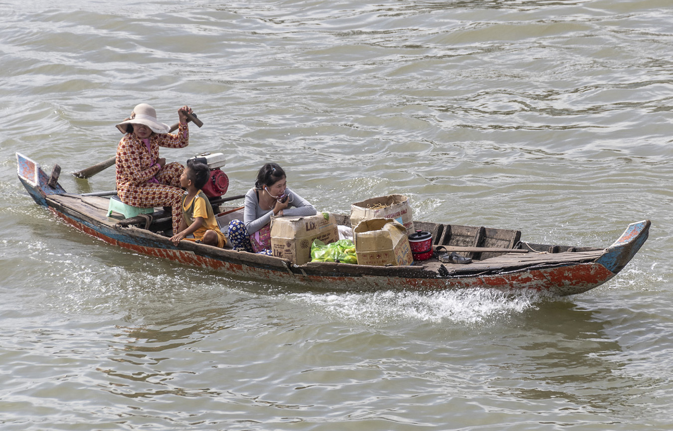 Cruising the Mekong to Chnok Truo