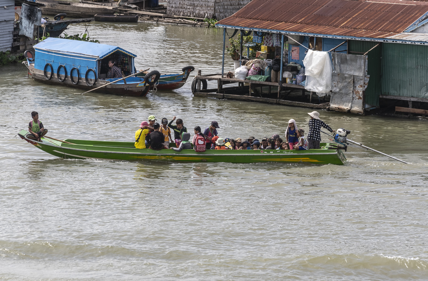 Cruising the Mekong to Chnok Truo