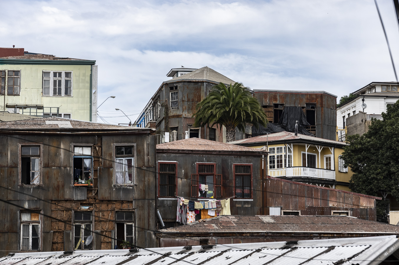 Old Houses - Valparaiso