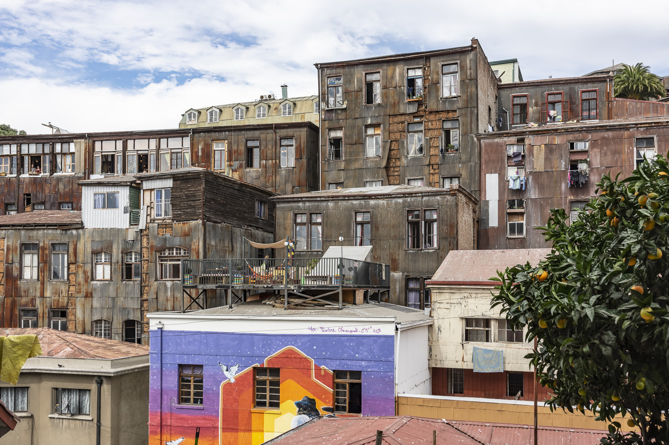 Old Houses - Valparaiso