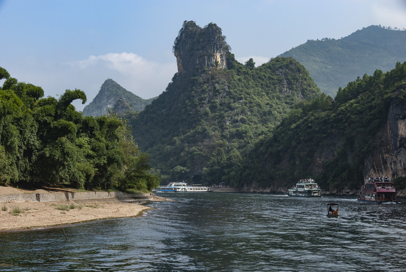 Karst Limestone Pinnacles along the Li River