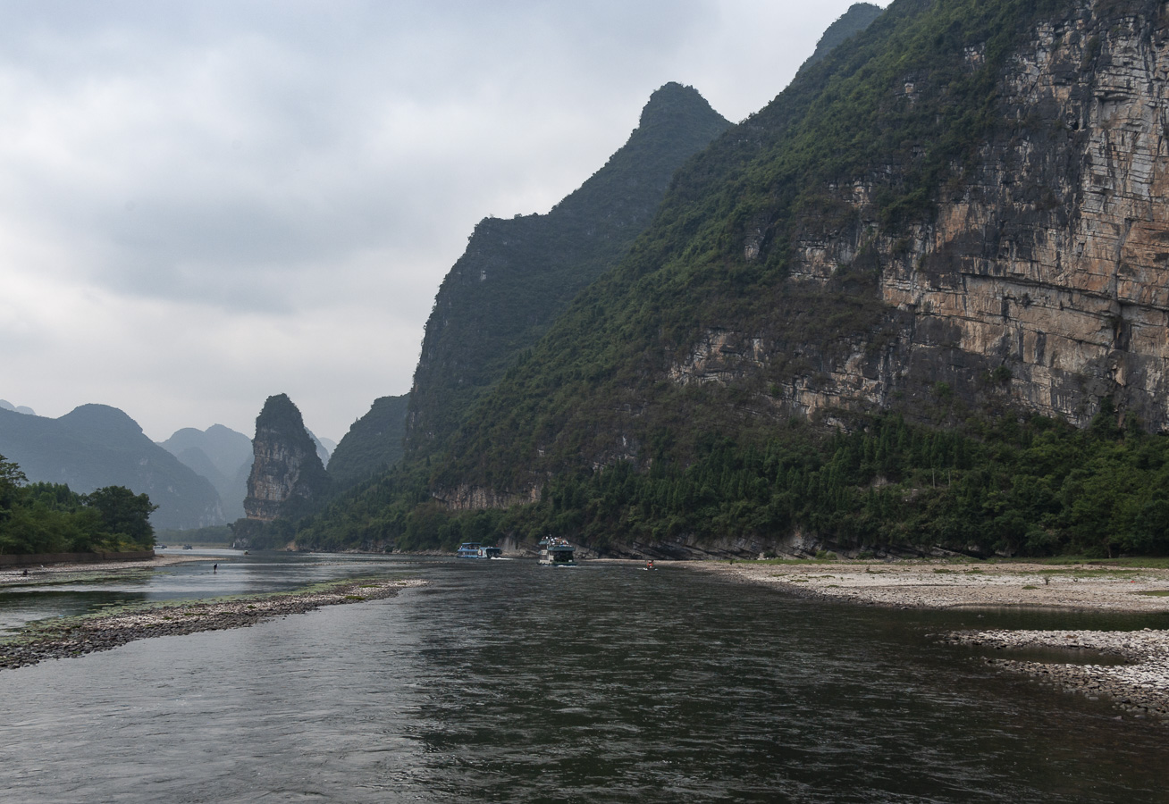 Karst Limestone Pinnacles along the Li River