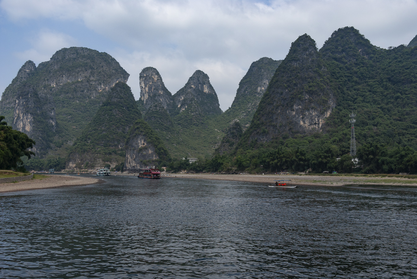 Karst Limestone Pinnacles along the Li River