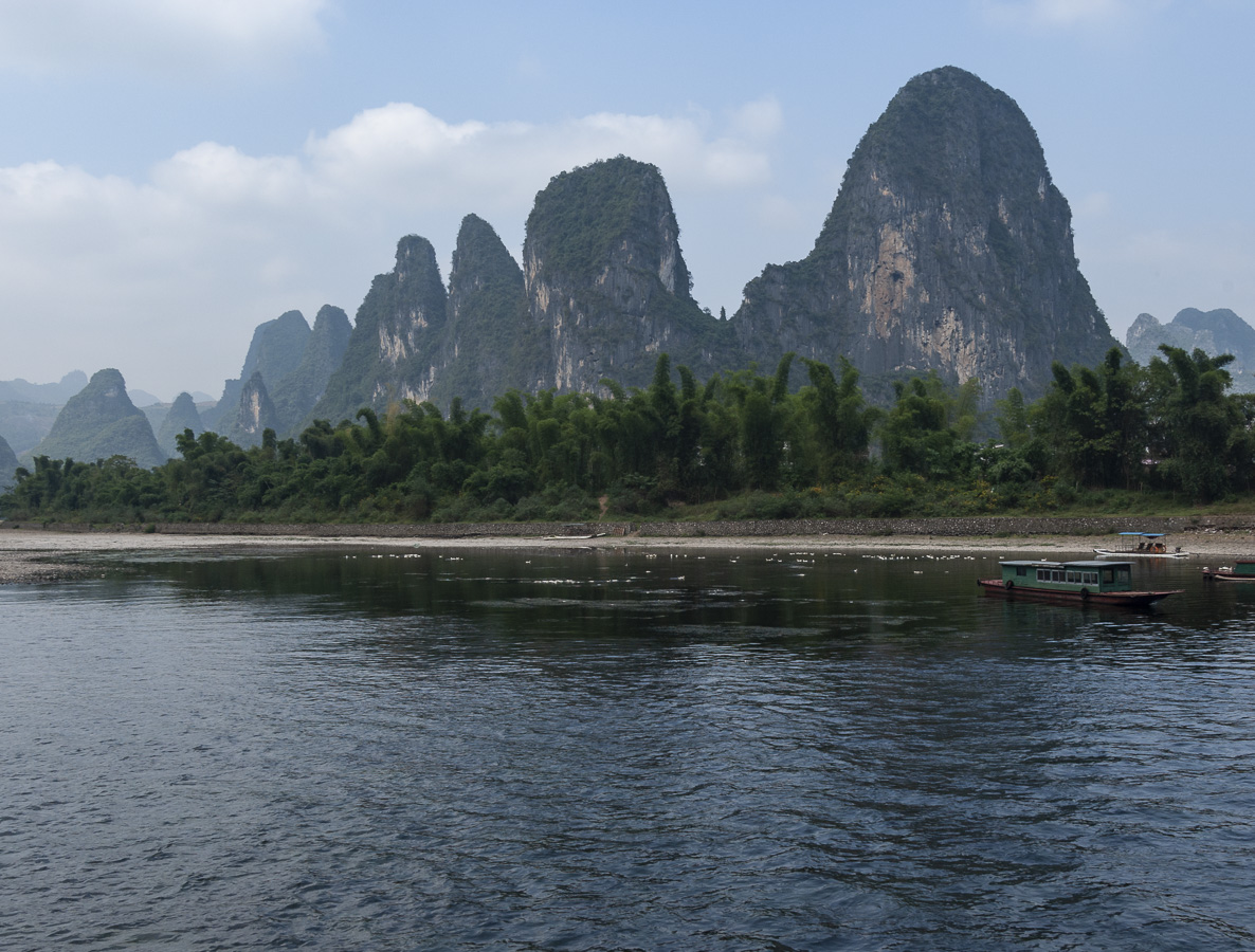 Karst Limestone Pinnacles along the Li River