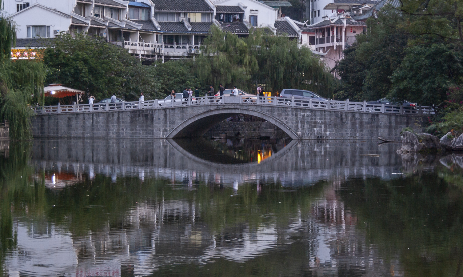 Bridge at Yangshuo - Li River