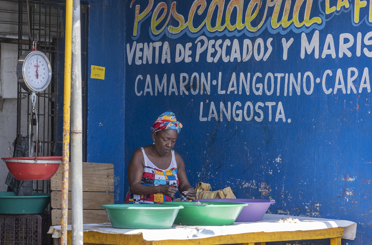 Market in Cartagena