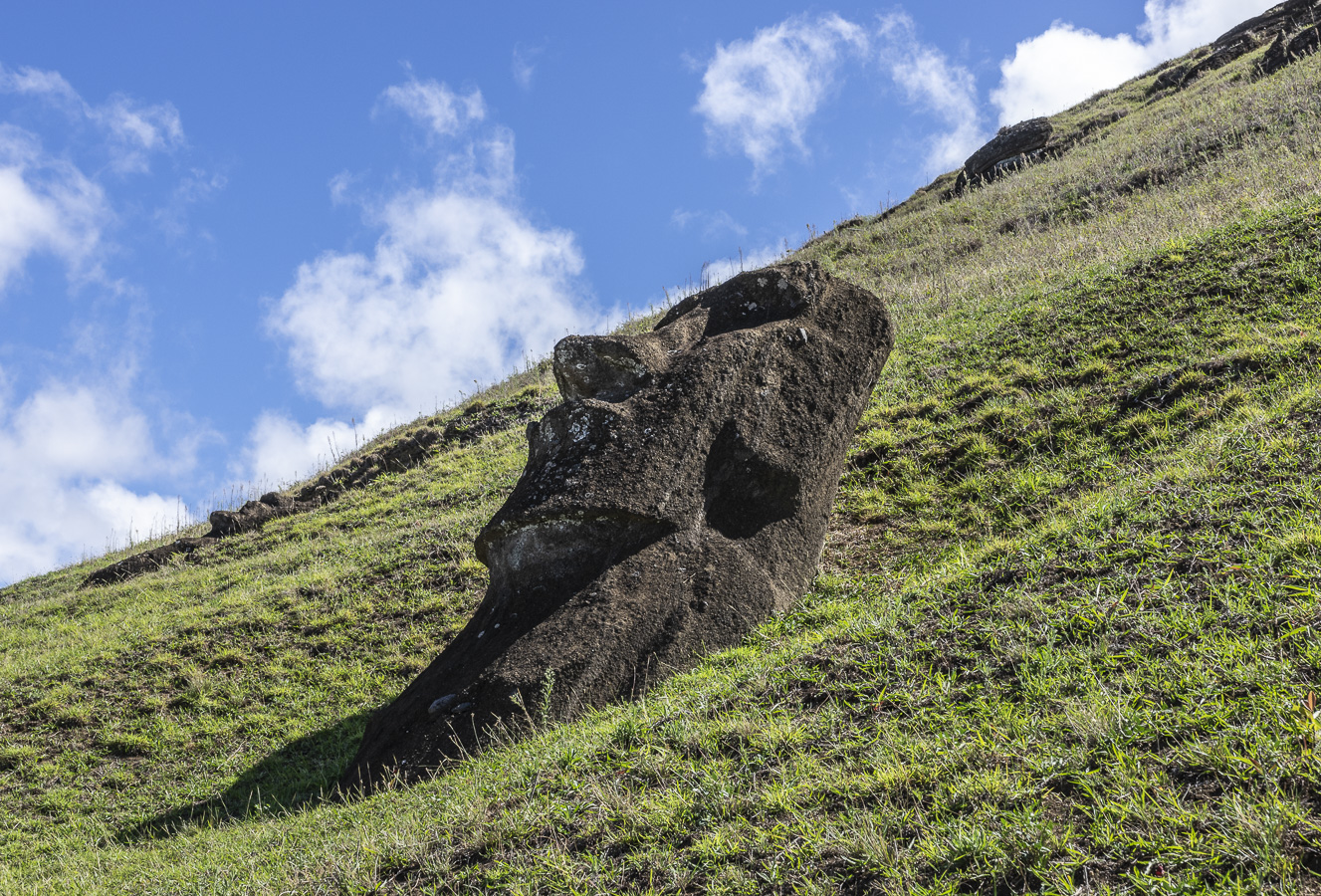 Moai - near Ahu Tangariki