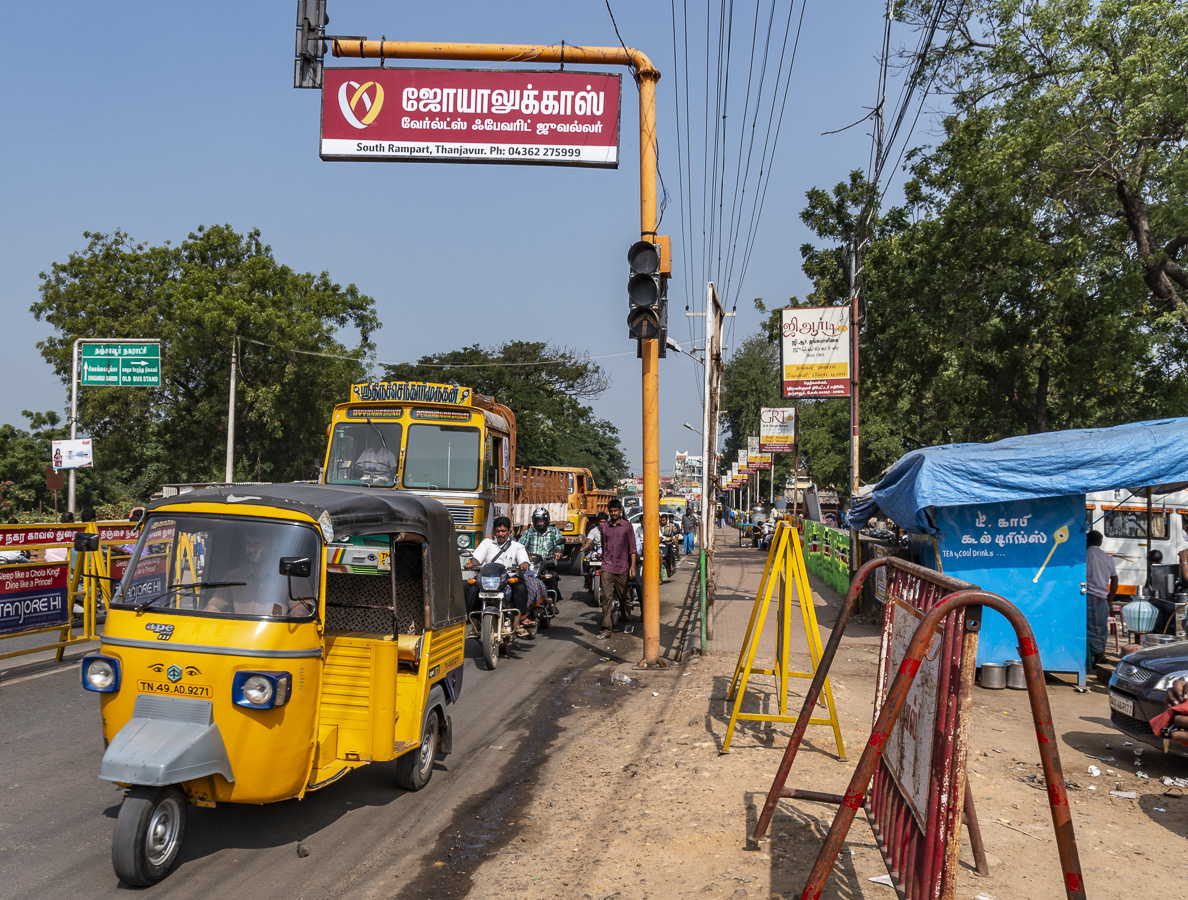 Traffic - near Thanjavir
