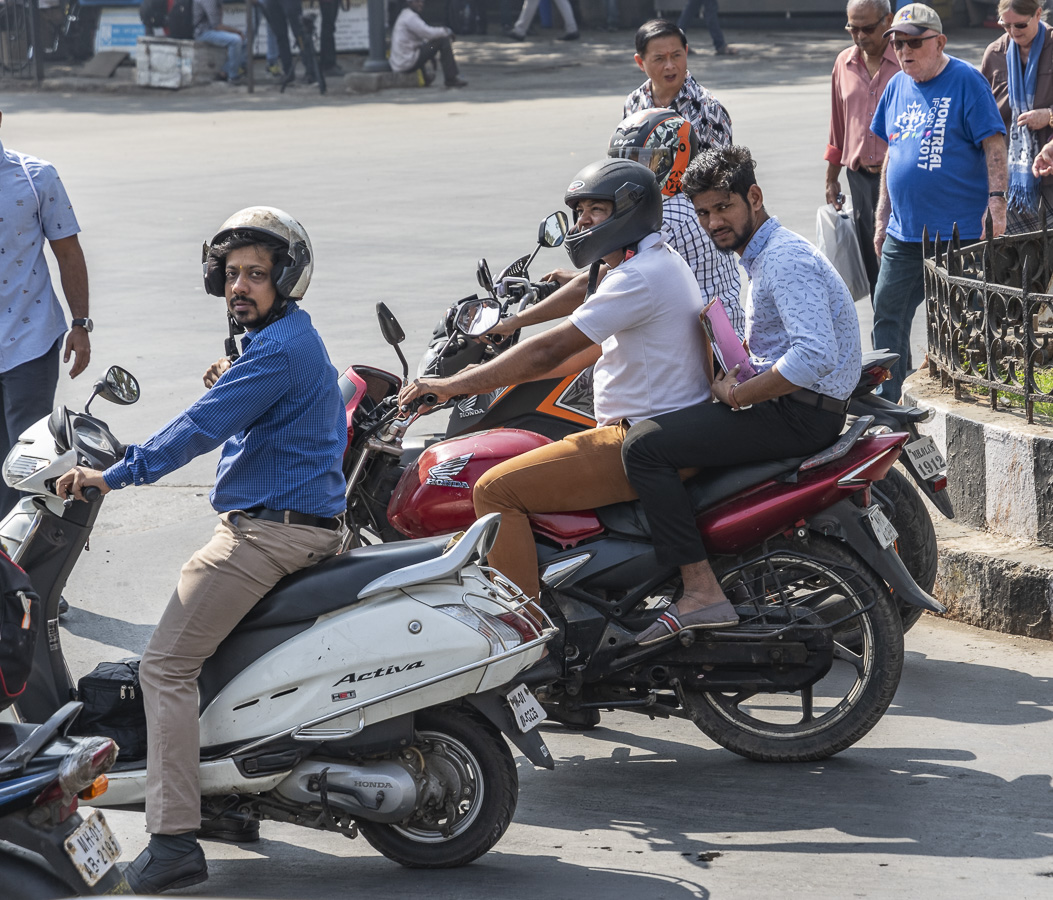 Traffic near the Railway Station