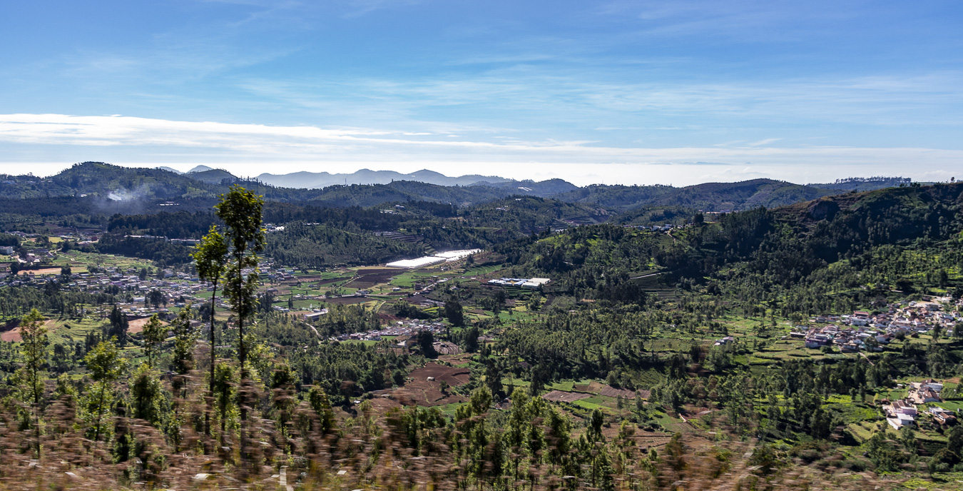 Distant Hills - near Ooty Station