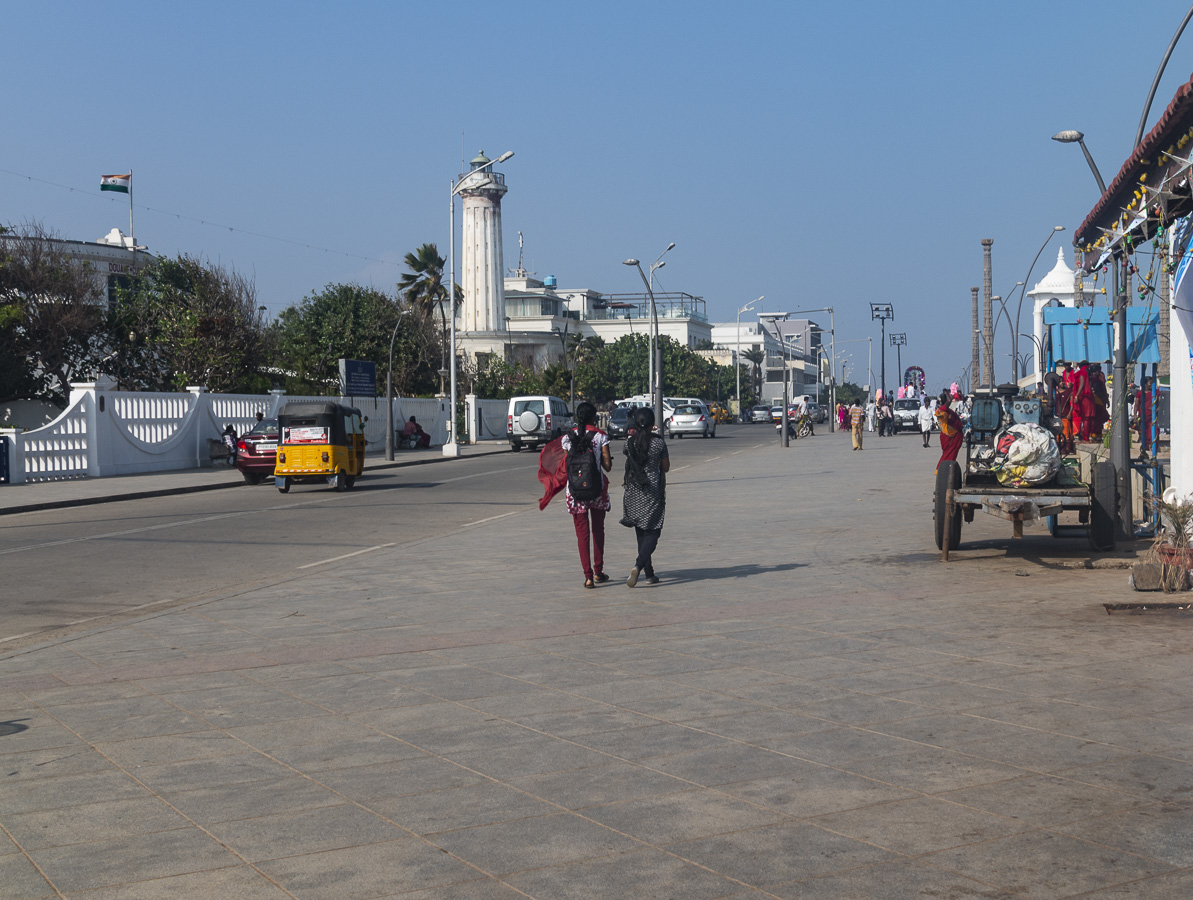 Typical Street - Pondicherry