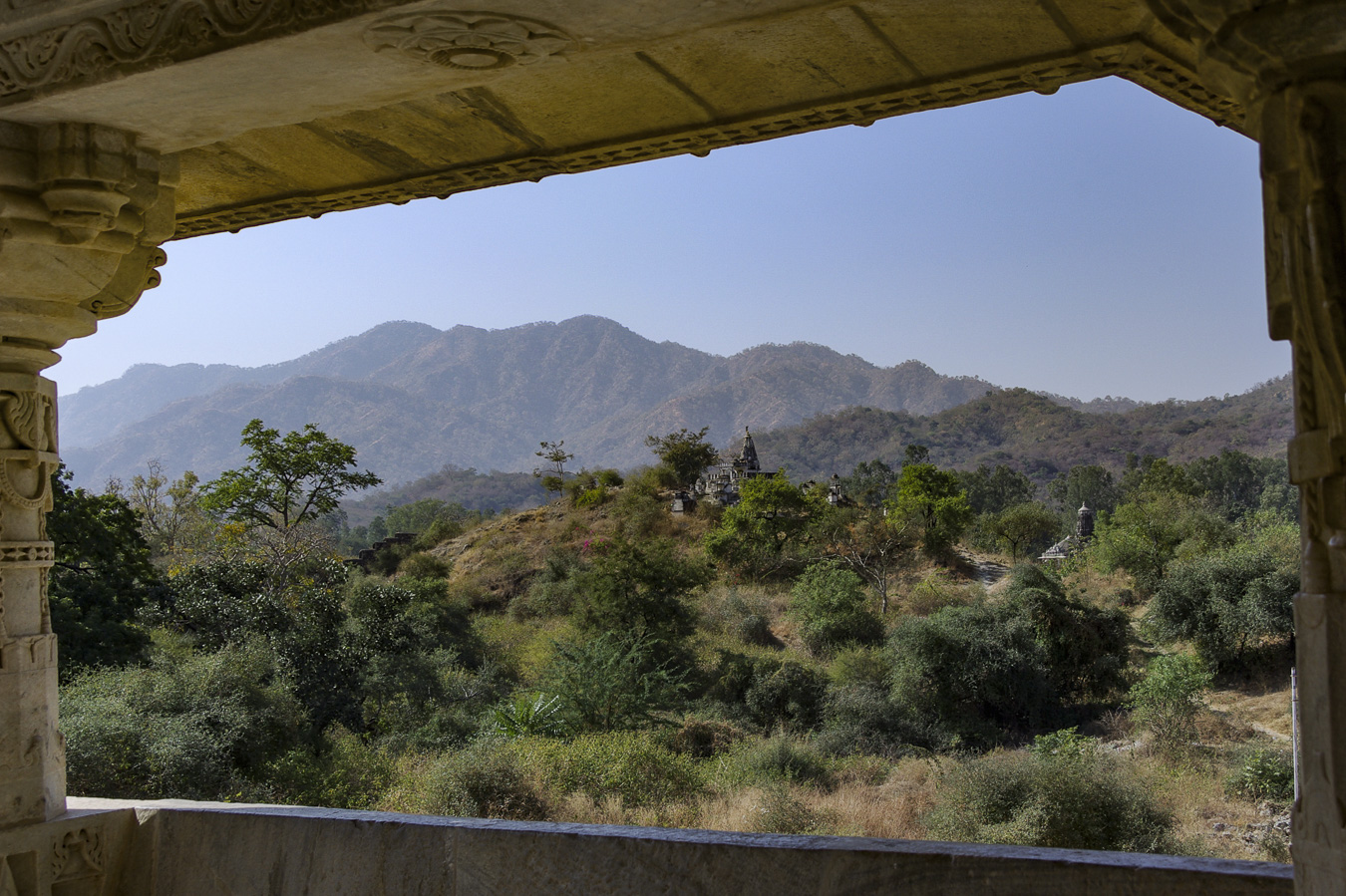 View from Jagdish Temple - Udaipur