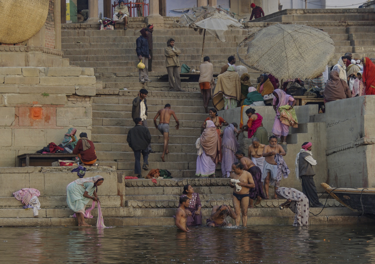 The Bank of the Ganges - Dawn, Varanasi