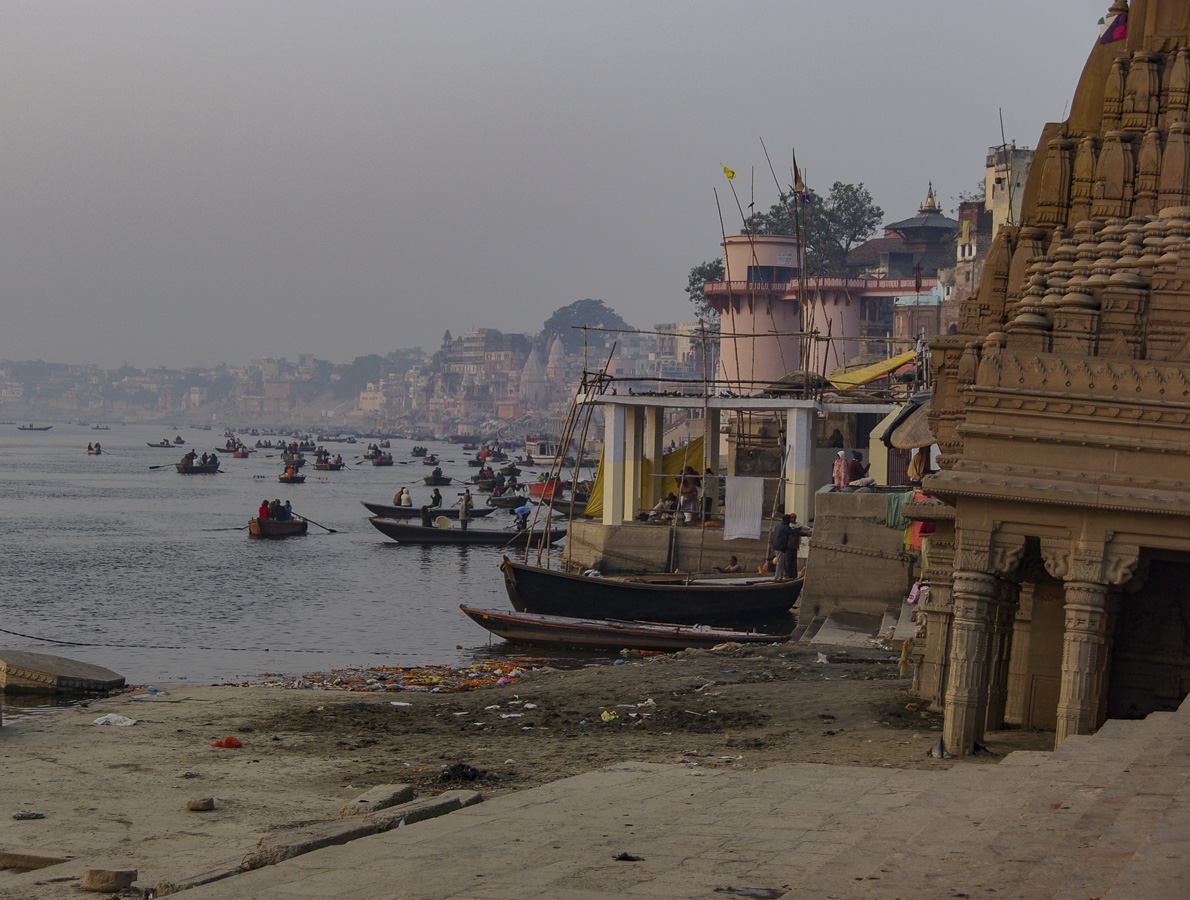 The Bank of the Ganges - Dawn, Varanasi
