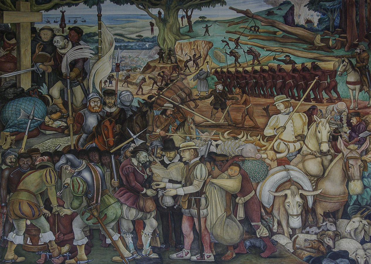 Diego Rivera Mural - Palacio Nacional
