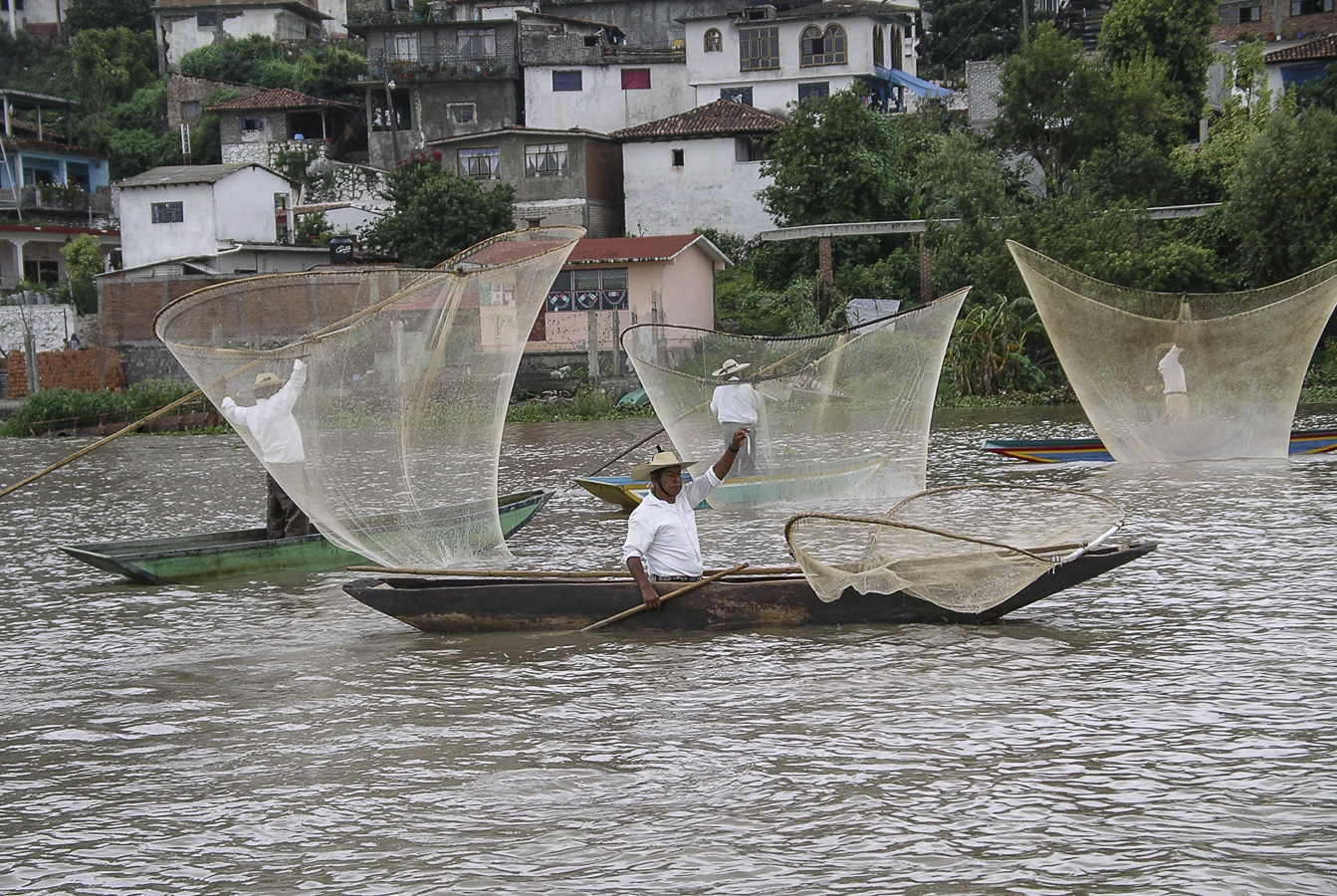 Fishermen in Patzcuaro