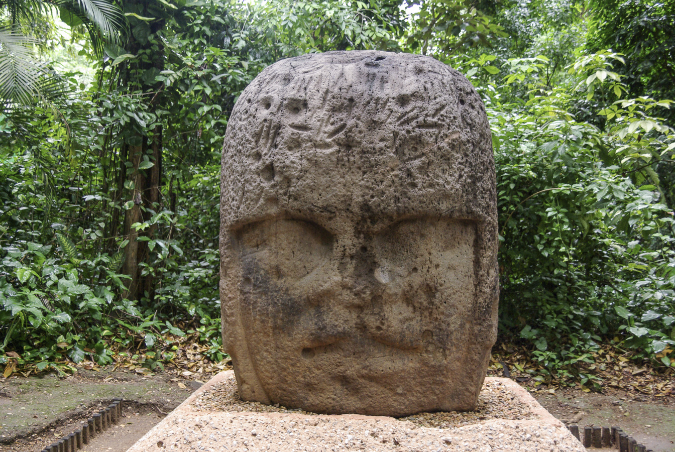 Olmec Head - La Venta