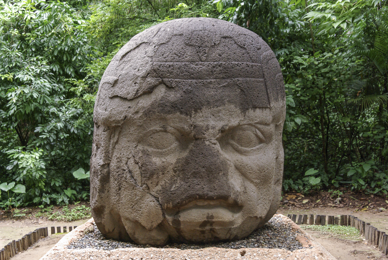 Olmec Head - La Venta