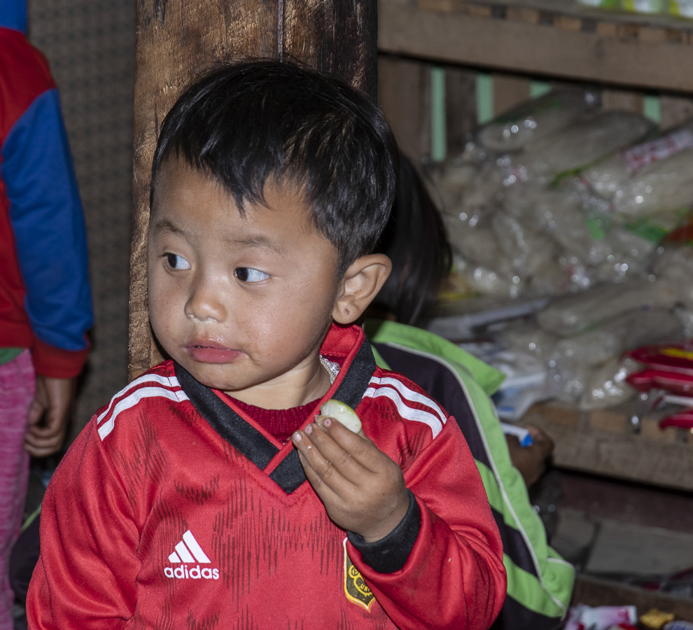 Young Footballer at the Ceramic Factory - Inle Lake