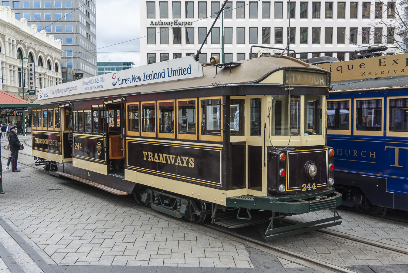 Tram - Christchurch, South Island