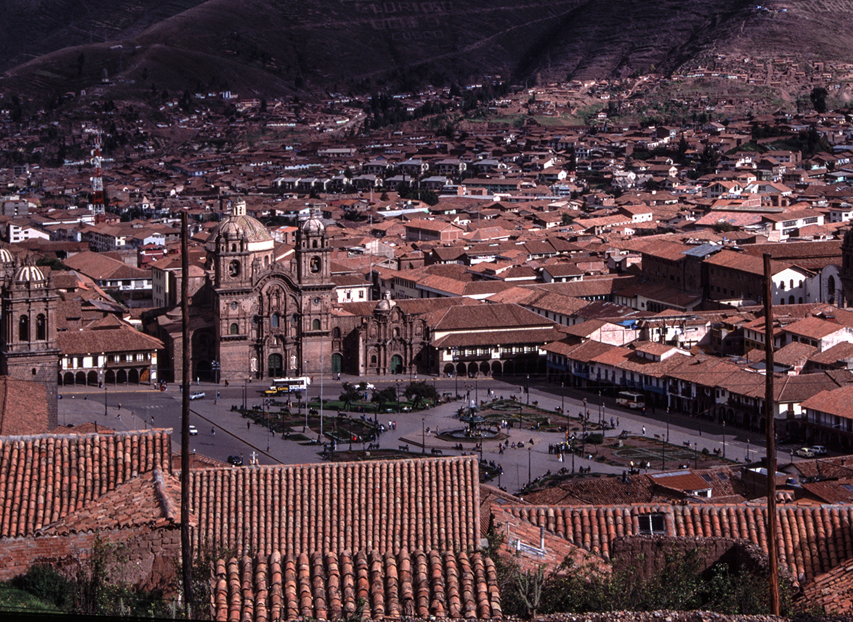 View over Cusco