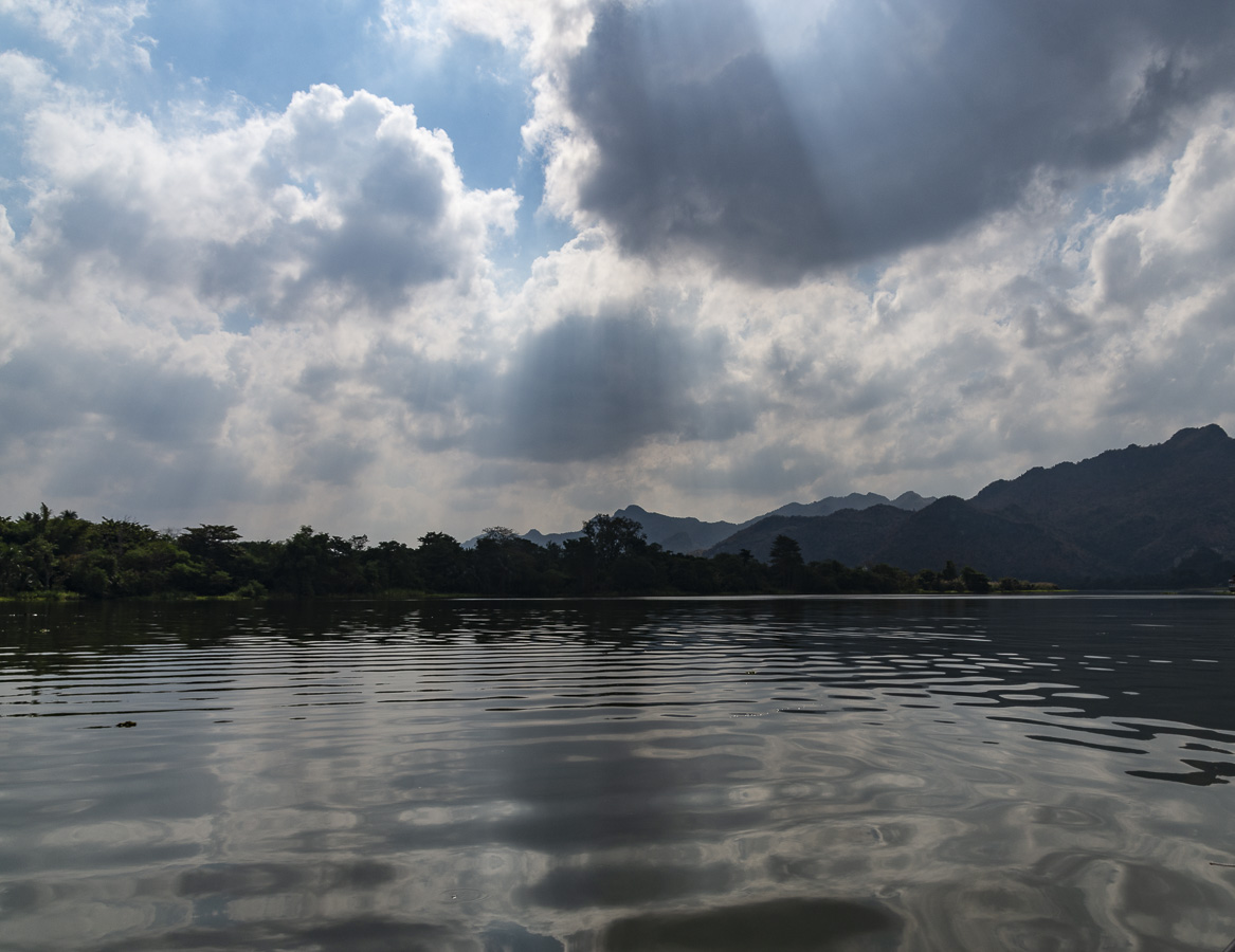 Clouds over the Mae Klong River