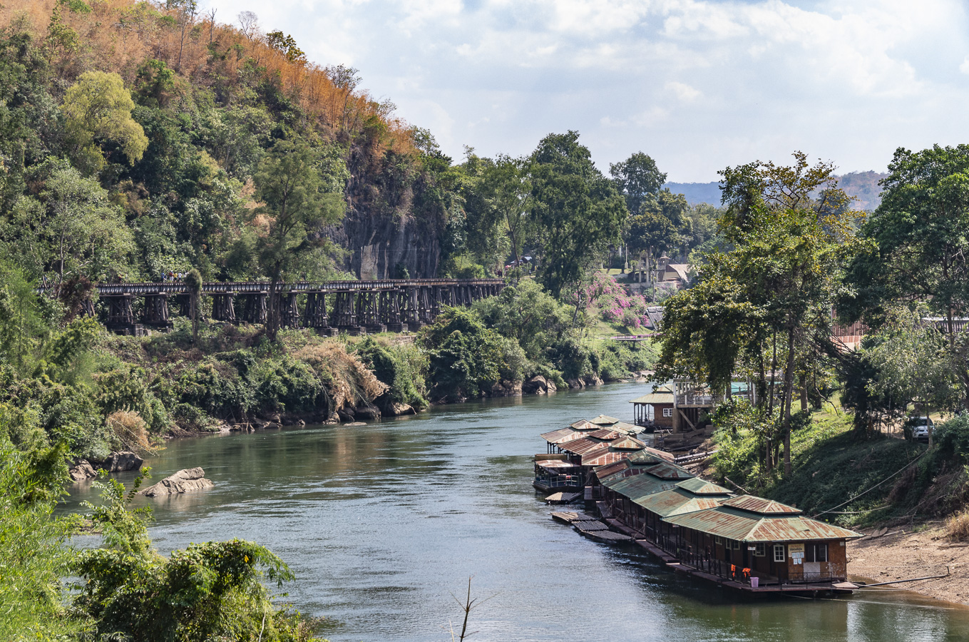 View along the River Kwai