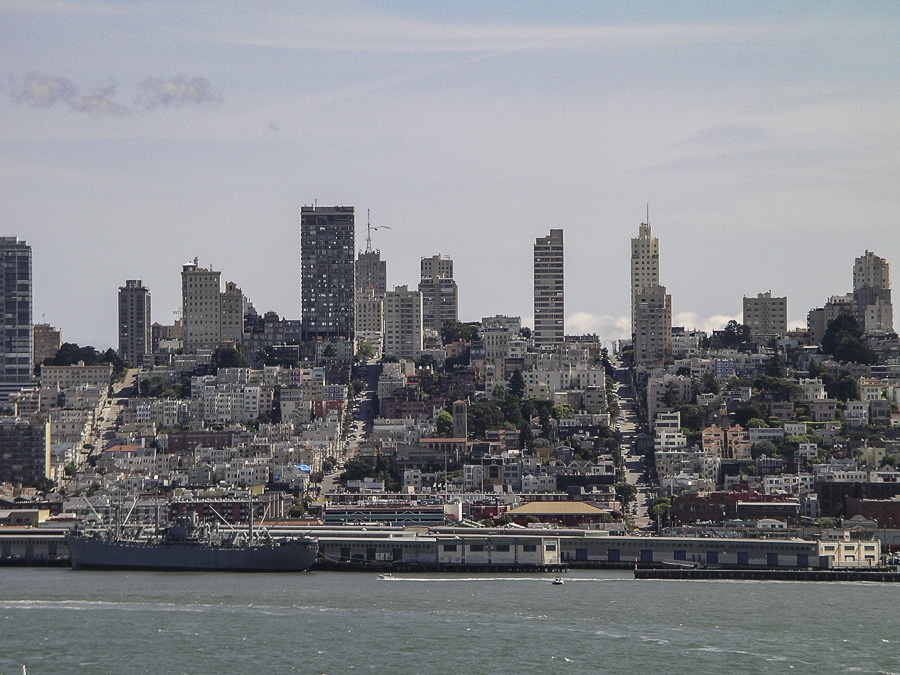View of San Francisco from Alcatraz